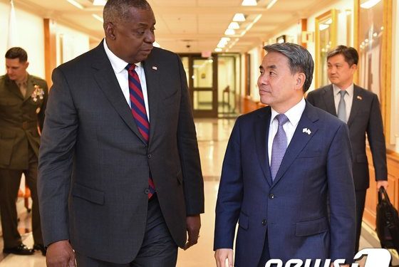 美국방, 이달 말 방한할 듯…대북 경고·한미일 협력 강화 논의(종합)
