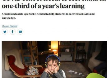 코로나로 놓친 공부 보충 못하면 평생 8600만 원 소득 손해 -네이처