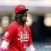 MLB 슈퍼 루키 데 라 크루즈, 160㎞ 총알 송구로 최고 기록 경신