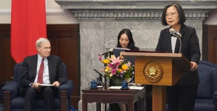 美 의회 대표단 대만 방문…中 관영 “도발 정도 따라 대응”