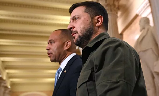 젤렌스키, 美의회 추가 지원 호소…”러시아 직면 비용보다 낮다”