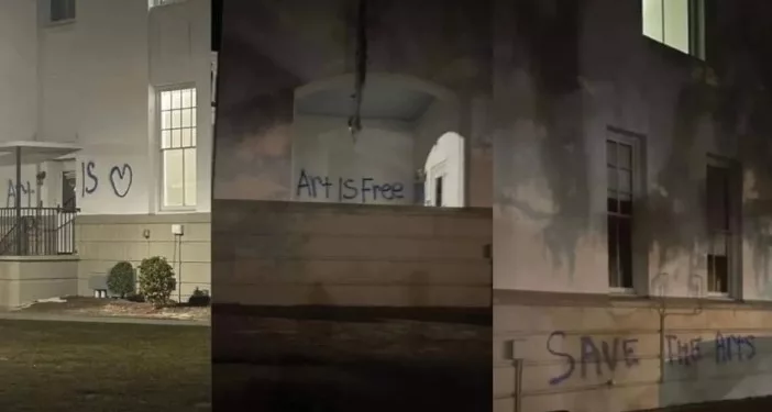 서배너 주립대학에서 발생한 야간 훼손 사건 조사 중