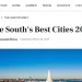 서배너, 2024년 남부 최고 도시 2위에 선정…1위는 어디?
