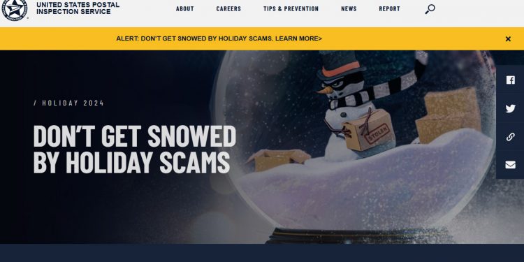 연방우체국: ‘스미싱’ 등 휴일 사기사건 경고