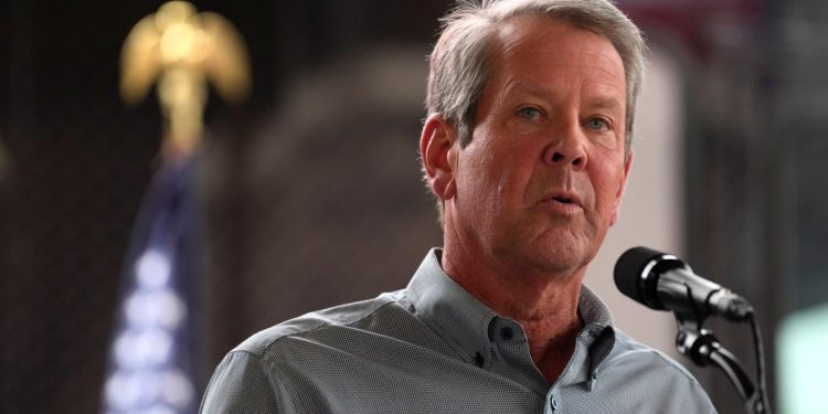 브라이언  켐프 주지사.  겨울 날씨에 앞서 주 전역에 비상사태 선포