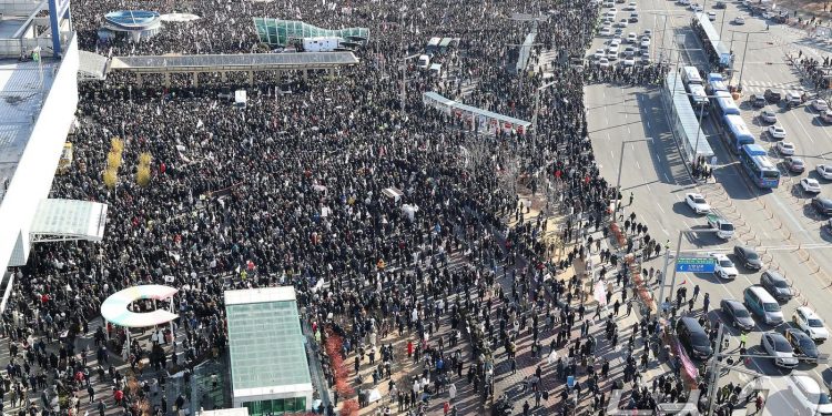 전국서 ‘尹 탄핵 반대’ 집회…대구선 5만2000명 참가