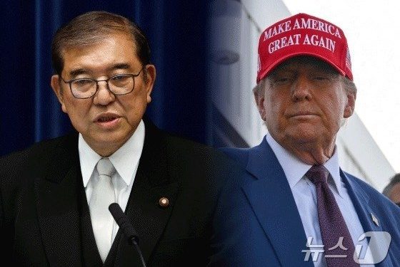 트럼프, 이시바에 방위비 증액 요구할 듯…’미일 황금시대’ 선언
