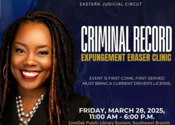 채텀 카운티, 무료 범죄 기록 삭제 클리닉 개최