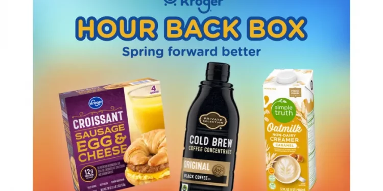 크로거, 서머타임 대비 ‘아워 백 박스’ 무료 배포