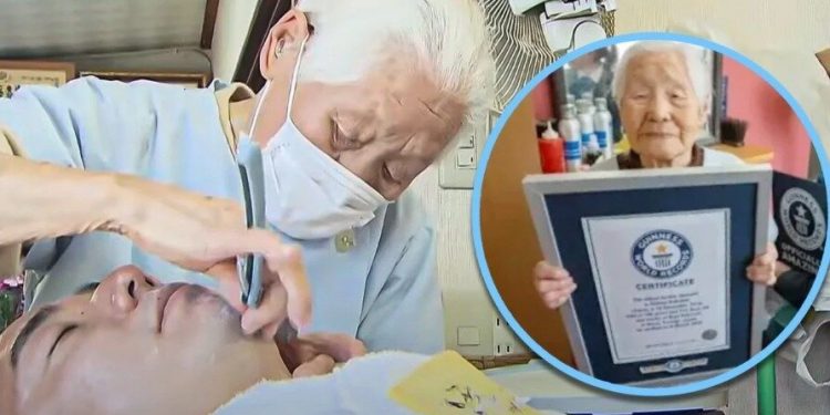 “원한 품지 말고, 질투하지 말라”…108세 최고령 이발사의 장수 비결