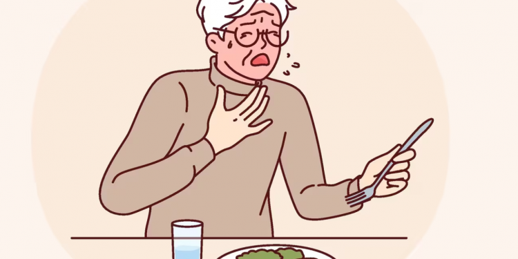 [100세건강] ‘꿀꺽’ 대신 사레, 목에 뭔가 걸린 느낌 오면 ‘이 질환’