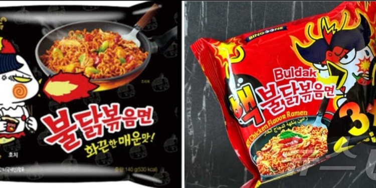 중국산 ‘짝퉁 불닭볶음면’ 전세계 유통…서경덕 “진품과 구별 어렵다”