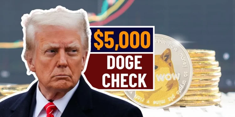 “트럼프, 국민에게 5,000달러 쏠까? DOGE 절감액 배당 논란”