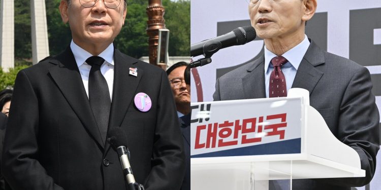 김문수, 40대·TK 상승…이재명, 양자·다자 모두 50%대 독주