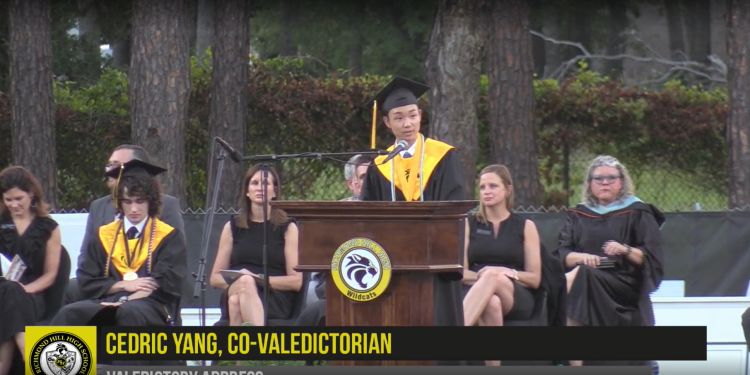 리치몬드 힐 고등학교, 양근호 군 2025년 Co-Valedictorian 수석졸업 영예