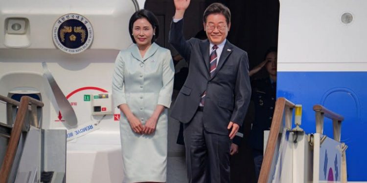 李대통령, G7 확대세션서 “에너지 안보·글로벌 AI 생태계 구축”