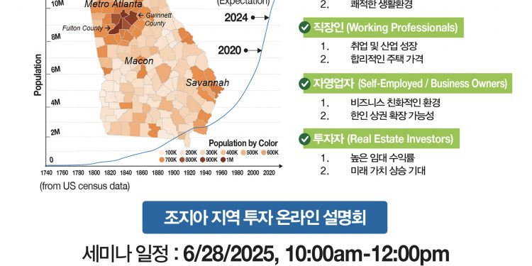 C Land Realty, 조지아 지역 부동산 투자 온라인 세미나 개최