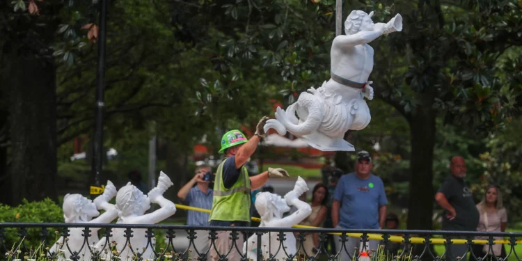 사바나 포사이스 파크 분수, 40년 만에 첫 본격 복원 착수