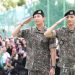 ‘전역을 명 받았습니다!” BTS RM·뷔, 트럼펫 불며 화려한 귀환…팬들 글썽