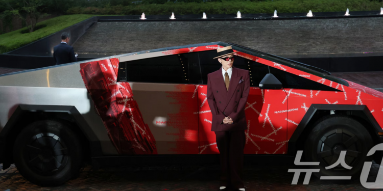 지드래곤 사이버트럭 영상, 일론 머스크도 리트윗…”킹 오브 K팝” 폭발적 관심