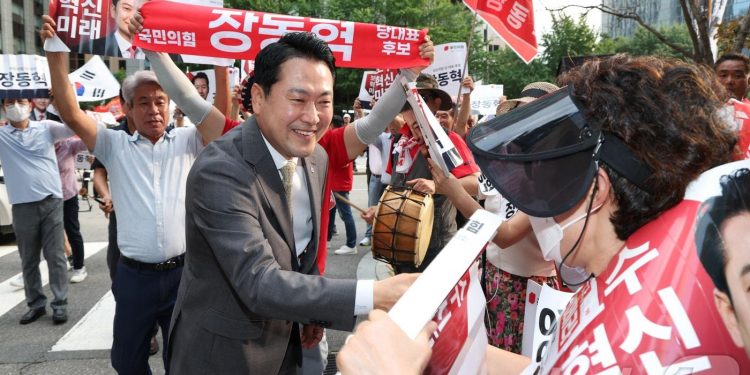 장동혁 “당원만 믿고 도전…모든 우파와 연대해 李정권 끌어내릴 것”