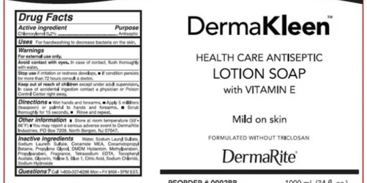 미 전역 판매 손세정제 일부, 세균 오염으로 리콜