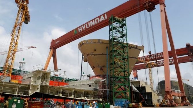 HD현대중공업, 미국 조선소 인수로 2035년까지 매년 22억 달러 매출 목표