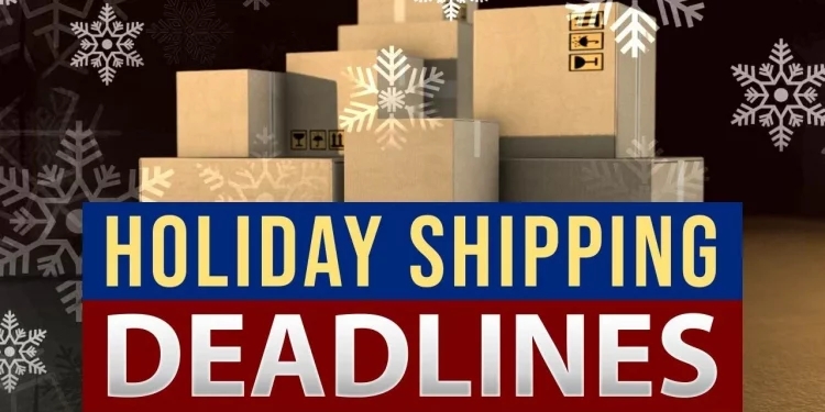 연말 선물, 제때 도착하려면? 우체국·UPS·FedEx 배송 마감일 확인하세요