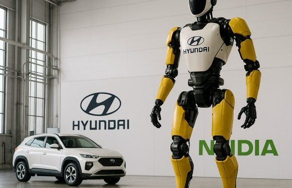 현대차·엔비디아 합작 ‘피지컬 AI’, 2026년 美 공장 누빈다