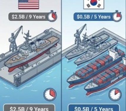 美 “이 정도일 줄은”… 한국, 이지스함 ‘5분의 1’ 가격으로 미(美) 본토 뚫었다
