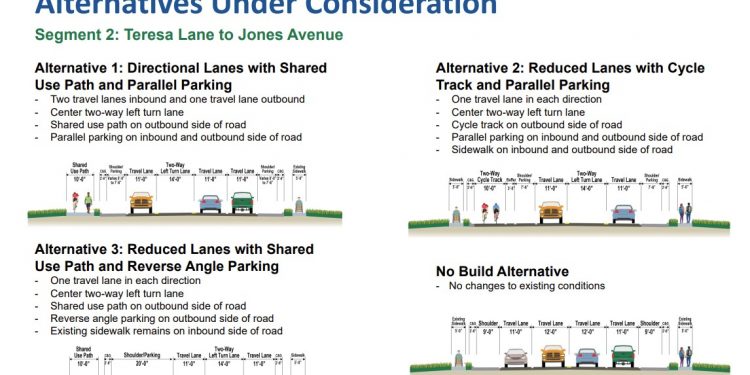 타이비 아일랜드 진출입 도로 현행 유지