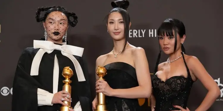 ‘케이팝 데몬 헌터스’, 美골든글로브 장편 애니·주제가상 2관왕 수상