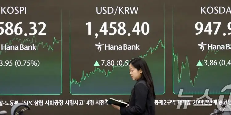 ‘사상 최고’ 코스피 4650선 돌파…삼전·하이닉스 동반 1% 강세
