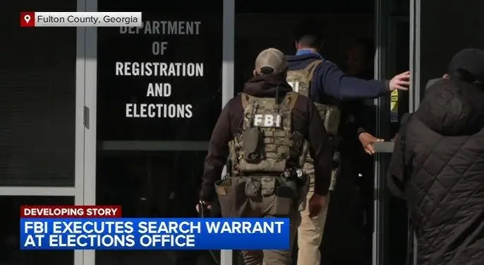 FBI, 조지아 선거본부 압수수색…2020 대선 의혹 재점화