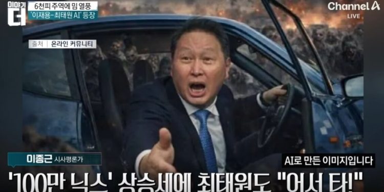 “시간 없어, 어서 타!”…이재용·최태원·정의선 회장님들 ‘밈’ 폭발[영상]