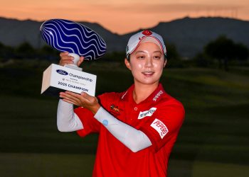 ’11년만의 정상 탈환’ 김효주 “코다 스윙 직접 보고 많이 배워”