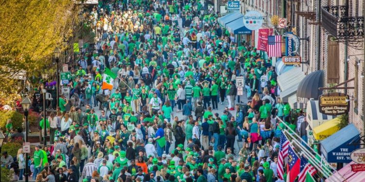 사바나, 성패트릭 축제 전 일요일 주류 판매 허용