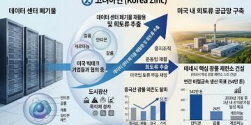 고려아연, 美 빅테크와 ‘도시광산’ 손잡는다… 데이터센터 폐기물서 희토류 추출