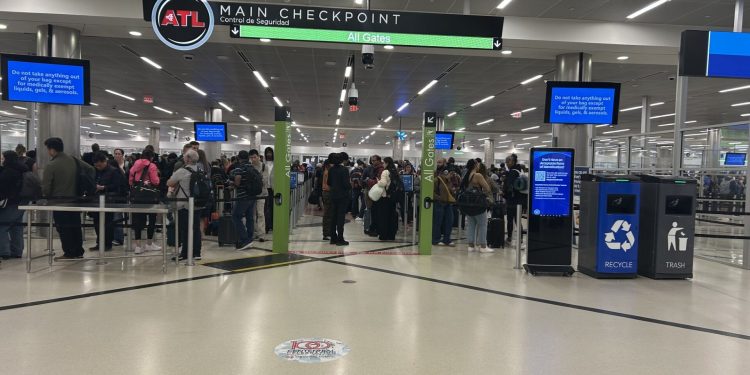 애틀랜타 공항 TSA 대기 길어져
