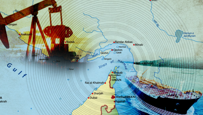 한국 원유 수입 90% 이상 통과하는 길목이 막혔다