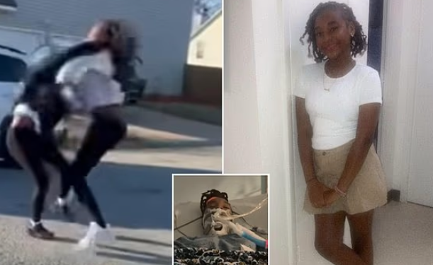 조지아 12세 여학생, 버스 정류장 근처 싸움 후 사망