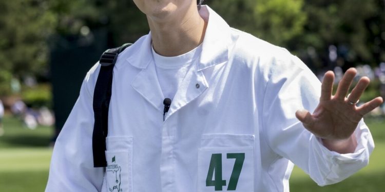 미국 골프 메이저대회에 나타난 송중기…왜?