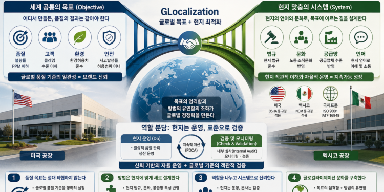 [경영 인사이트] 글로벌 품질 목표는 하나, 실행 방법은 현지에 맡겨라