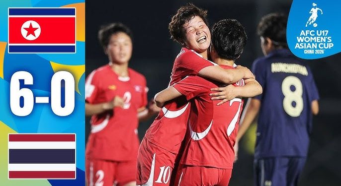 북한 U17 여자축구, 태국 꺾고 아시안컵 4강…월드컵 출전 확보