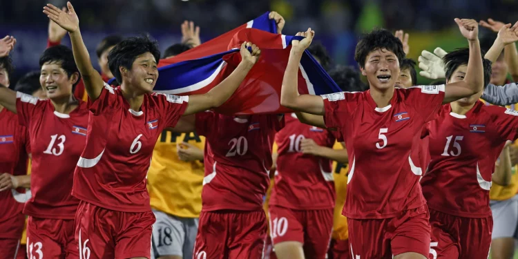 북한 여자 U17, 아시안컵 5번째 우승…일본에 5-1 대승