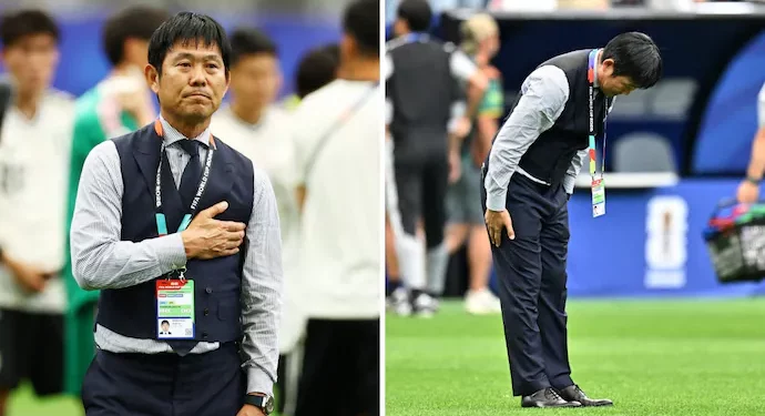 ‘브라질에 석패’ 모리야스 감독 “일본, 세계 정상과 가까워졌다”[월드컵]