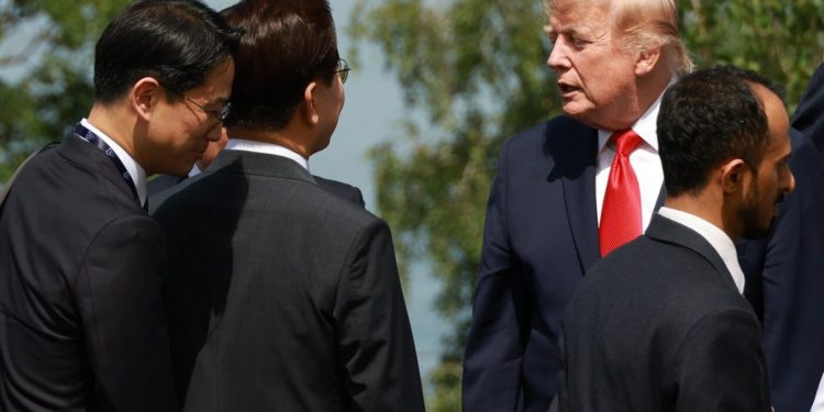 李 “중동처럼 북한 문제 해결 주도해달라”…트럼프 “노력할 것”