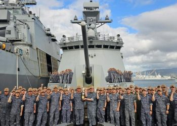 한국 해군 구축함 대전함, 림팩 훈련서 탑건 함정 등극…16년 만의 최고 영예