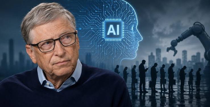 빌 게이츠 “AI 등장, 원숭이가 인간 된 것…향후 20년 대혼란”